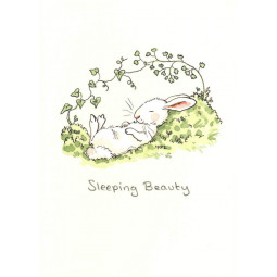 Dubbelkort Sleeping beauty
